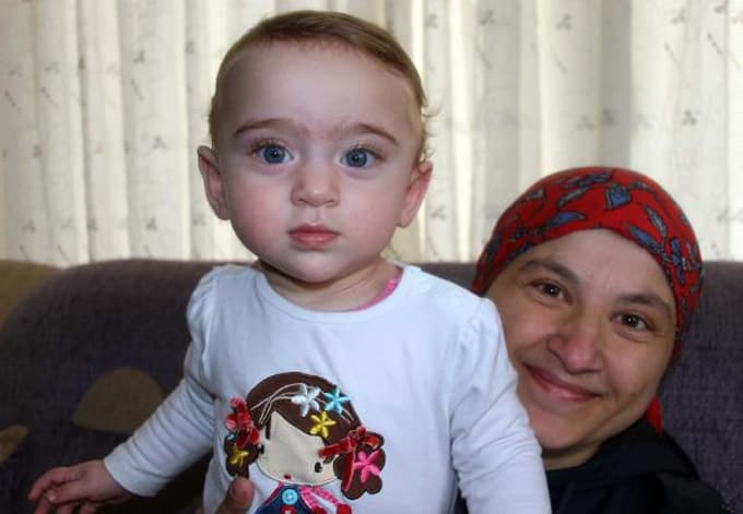 Kanser hastası anneye, bebekle gelen mucize