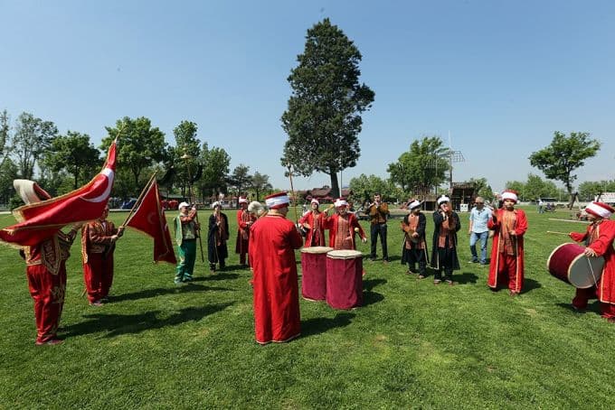 Engelli öğrenciler bu şenlikte buluştu