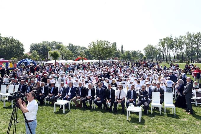 Engelli öğrenciler bu şenlikte buluştu