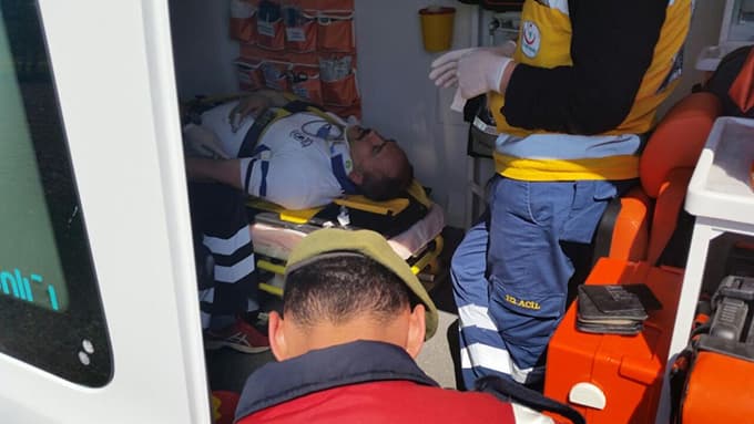 Karasu'da trafik kazası: 1 yaralı 