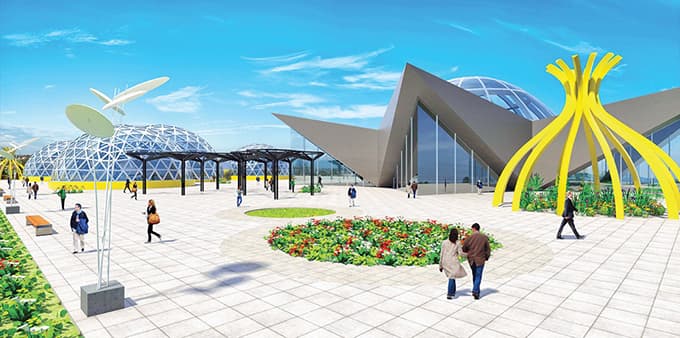 Uluslararası Botanik Merkezi görücüye çıktı