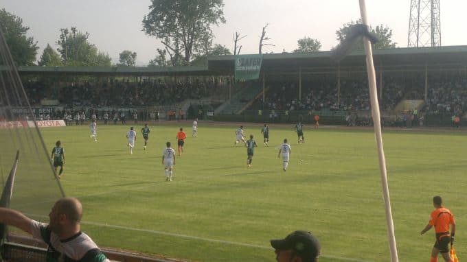 Sakaryaspor - BB Erzurumspor maç sona erdi

