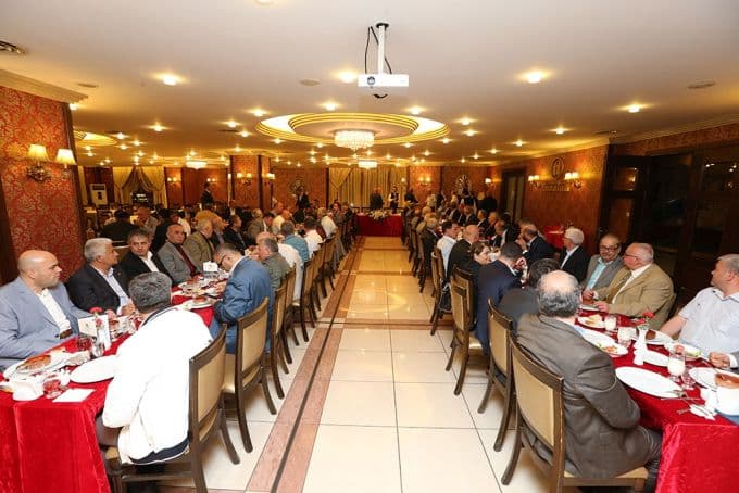 Başkan Toçoğlu, iş adamlarıyla bir araya geldi