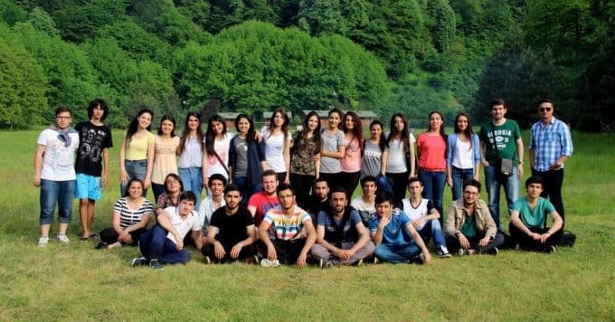 Üniversite öğrencileri Maden Deresi'ni gezdi