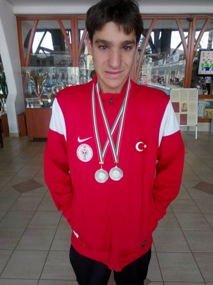 Sakaryalı milli yüzücü, Budapeşte'de ikinci oldu