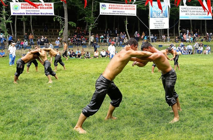 Selman Dede'yi Anma ve Geleneksel Yağlı Güreş Şenliği