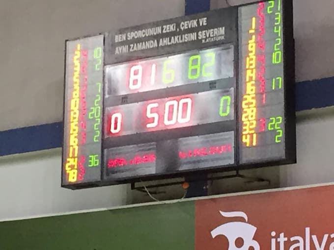 SBB Basketbol serinin ilk maçını kaybetti