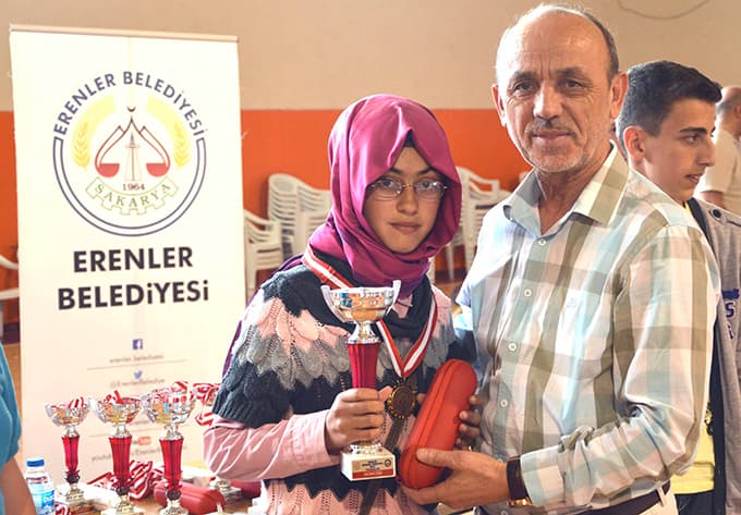 Erenler'de santranç heyecanı