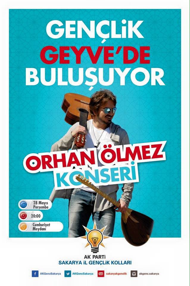 Sakarya'da 2 farklı konser...