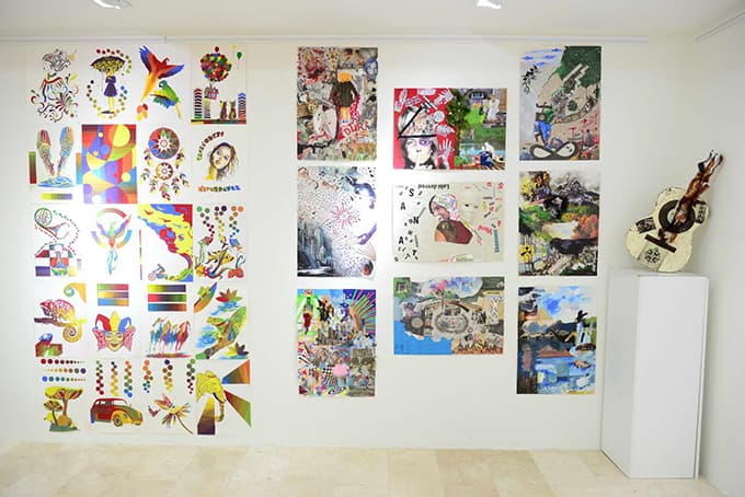 'Temel Sanat Eğitimi Sergisi' SAÜ'de açıldı