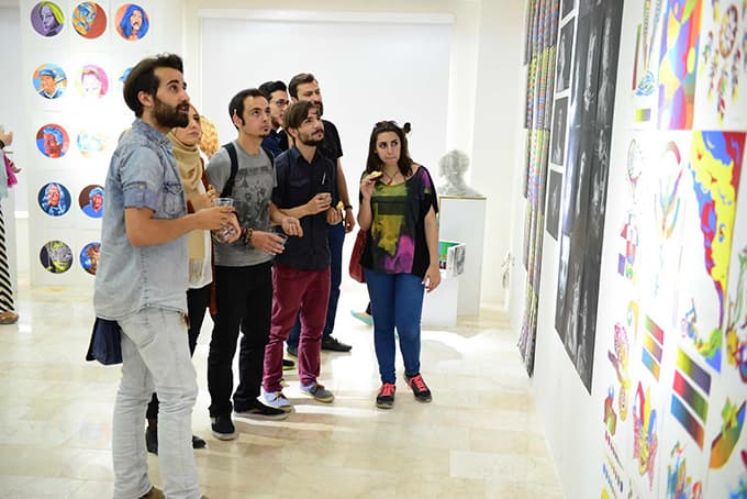 'Temel Sanat Eğitimi Sergisi' SAÜ'de açıldı