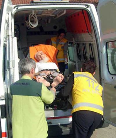 Tansiyonu Düşen Yaşlı Adam Canından Olacaktı