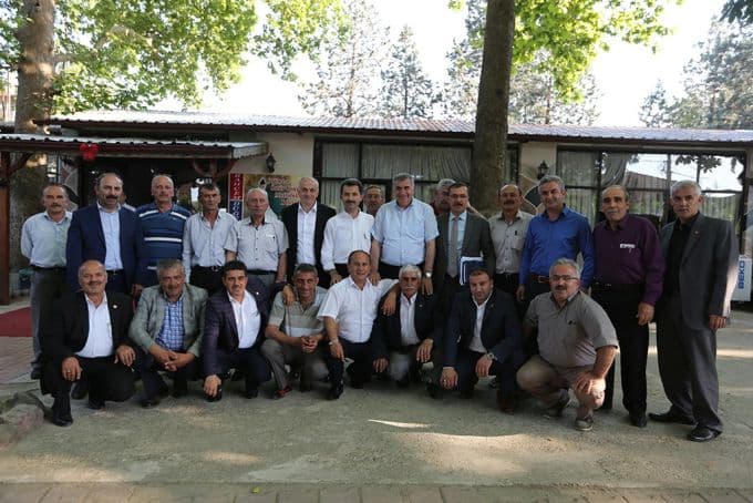 Başkan Toçoğlu, Kocaali'de muhtarlarla bir araya geldi