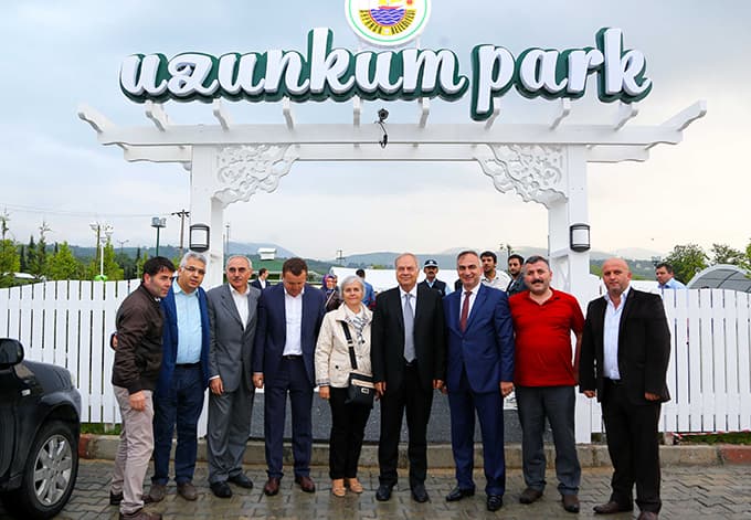 Uzunkum Park açıldı