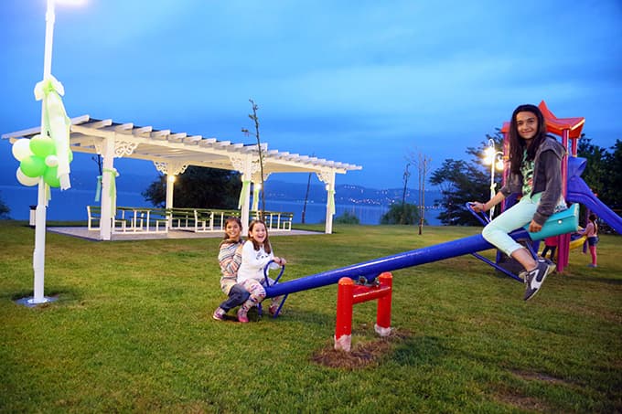 Uzunkum Park açıldı