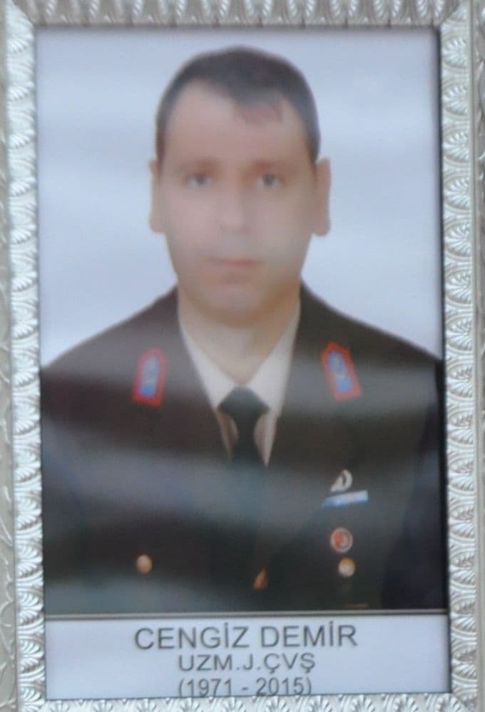 Uzman Jandarma Çavuş son yolculuğuna uğurlandı