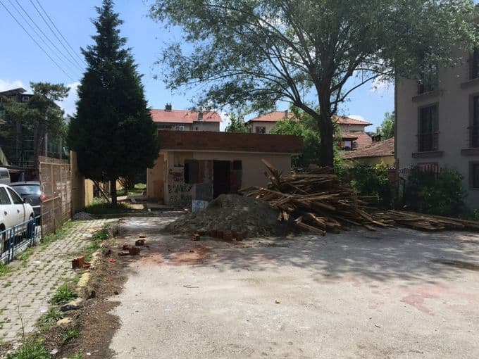 Engelsiz kafede çalışmalar sürüyor