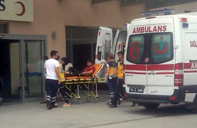 Bir anlık dalgınlık kazaya neden oldu