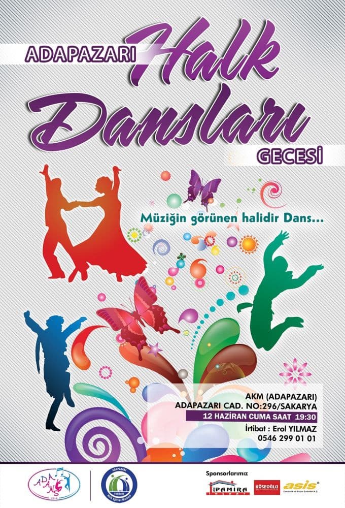 Öğretmen dansçılardan, AKM'de dans gecesi
