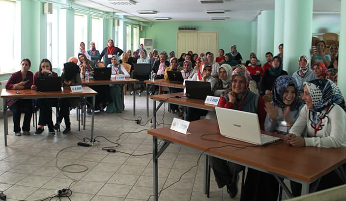 Kadınlar arası Afet Bilgi Yarışması gerçekleştirildi