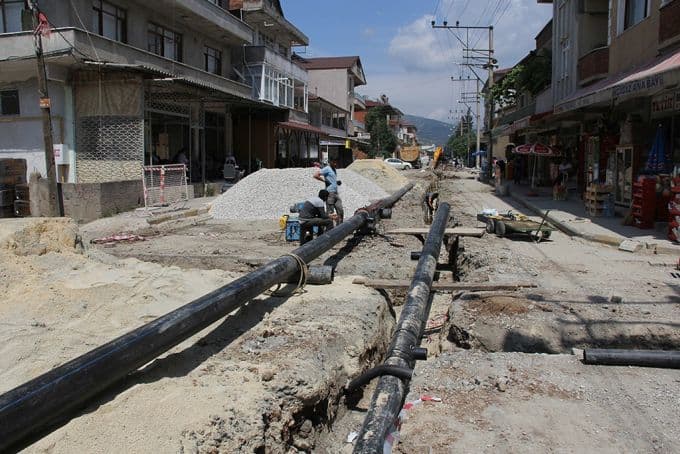 SASKİ'den Geyve'ye 17 km'lik içmesuyu hattı