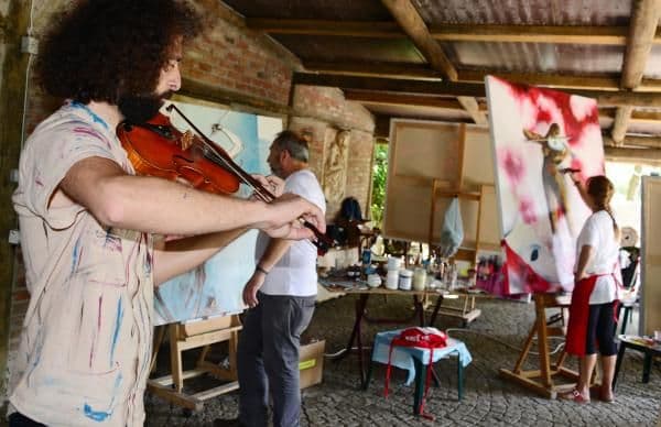 Sanat Kolonisi'nde ilk eserler ortaya çıktı