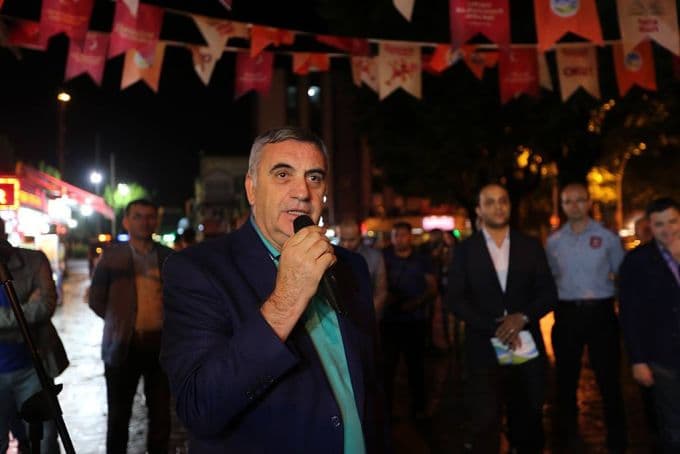 Atatürk Bulvarı'ndaki kitap fuarı törenle açıldı