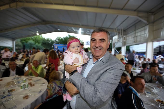 Söğütlü, kardeşlik sofralarında buluştu