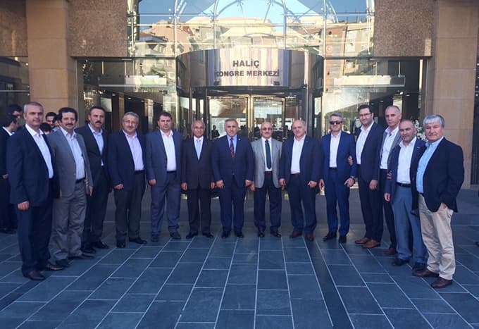 MÜSİAD yöneticileri, orucunu Cumhurbaşkanı ile birlikte açtı