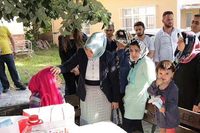 Atabek, Altınbudak'ın ailesine başsağlığı diledi