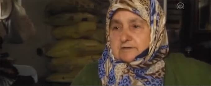 84 yaşındaki Emine nine selde yaşadıklarını anlattı 