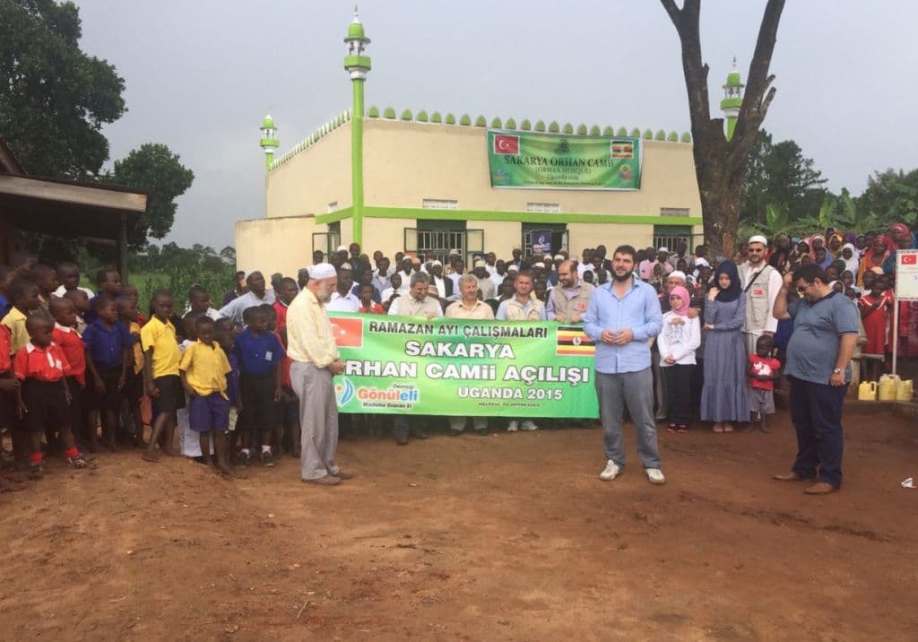 'Sakarya Orhan Camii" Uganda'da ibadete açıldı