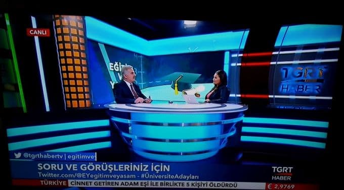 Rektör Elmas, TGRT Haber'de SAÜ'yü anlattı