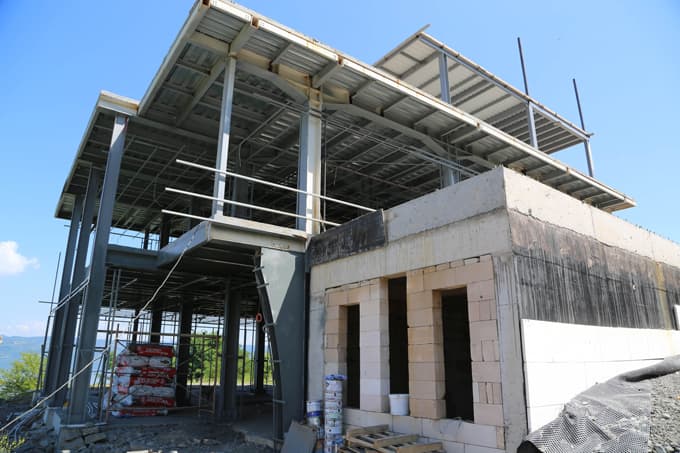 Sapanca'da Seyir Terası yükseliyor 