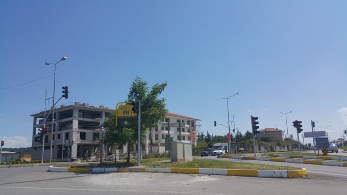 Ferizli'de sinyalizasyon  çalışmaları tamamlandı