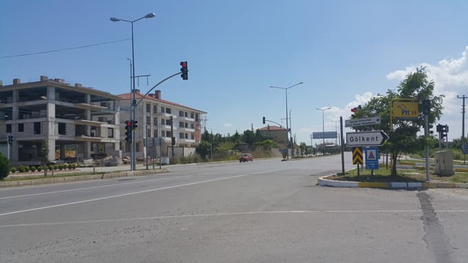 Ferizli'de sinyalizasyon  çalışmaları tamamlandı