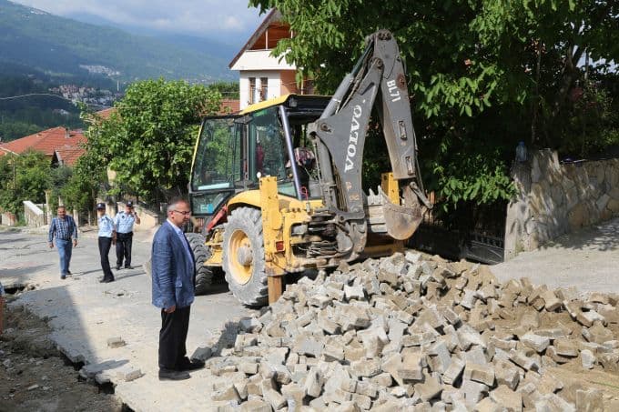 "Sapanca sokakları, bu çalışmayla daha da güzelleşecek"