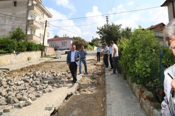 "Sapanca sokakları, bu çalışmayla daha da güzelleşecek"