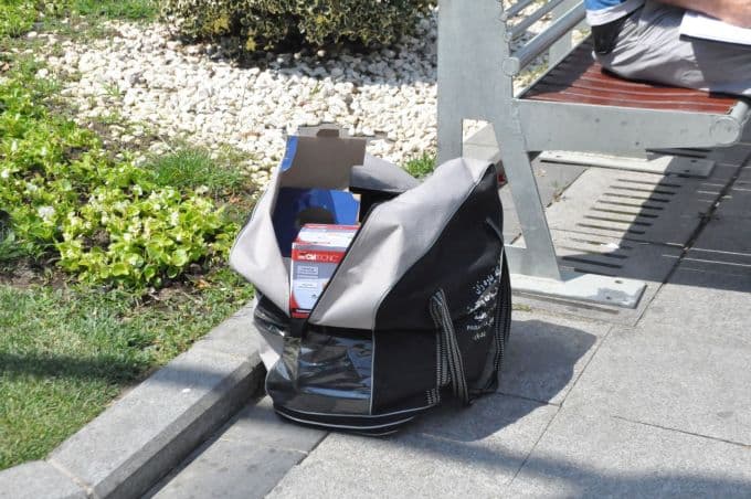 Gar Meydanı'nda şüpheli çanta alarmı