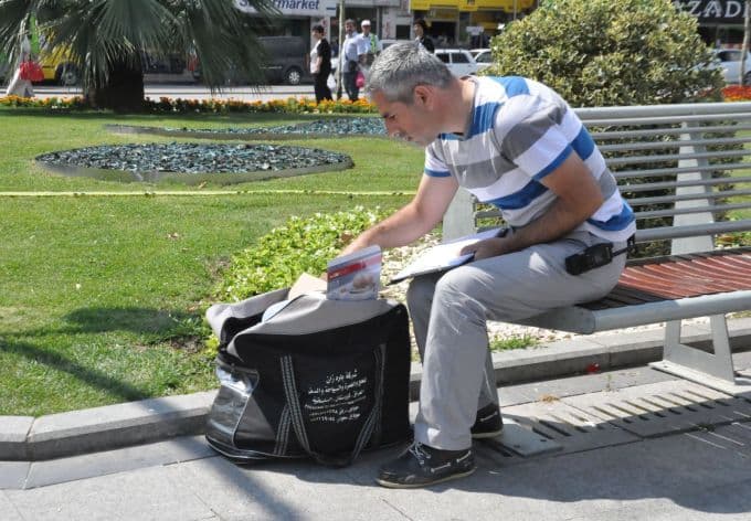 Gar Meydanı'nda şüpheli çanta alarmı