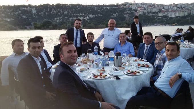 TÜMSİAD, Haliç'teki iftara katıldı