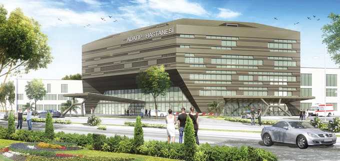 Adatıp Hastanesi akıllı bina ile hizmet verecek
