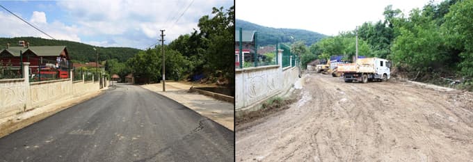 Serdivan Belediyesi tarafından Aşağıdereköy yenilendi