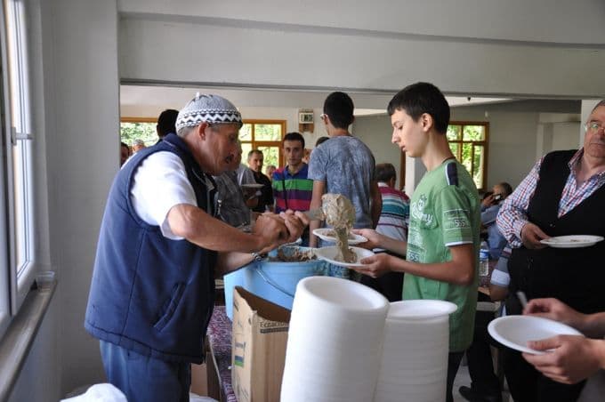 Bir asrı aşan gelenek, 'Keşkekli bayram'