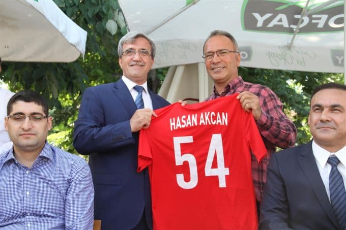 Akyazı'da coşkulu bayramlaşma