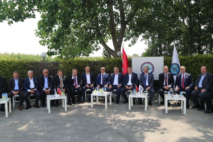 SATSO'da bayramlaşma töreni yapıldı
