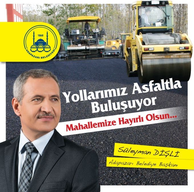 Adapazarı'ndaki 28 mahalle, asfaltlanacak