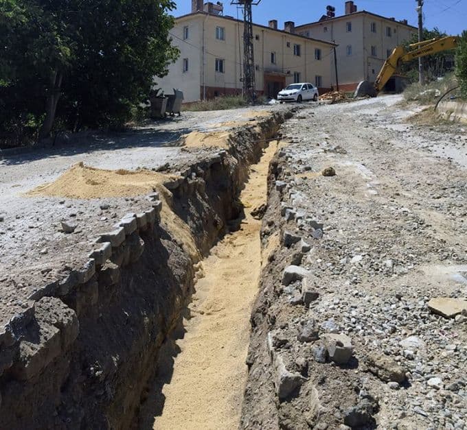 13 kilometrelik içmesuyu hattında sona gelindi