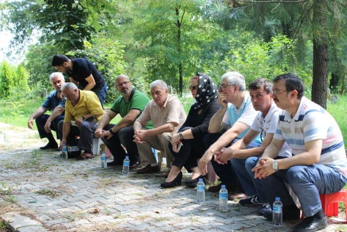 Necdet Güngörsün, mezarı başında anıldı