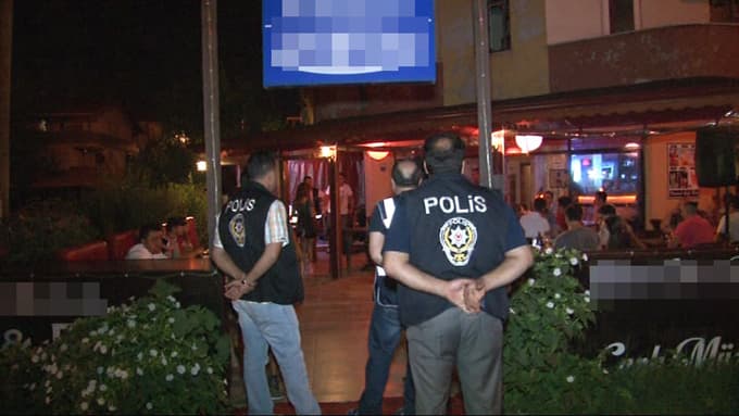 Karasu'da eğlence mekanlarına operasyon